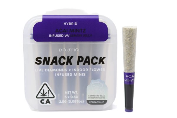 Boutiq Prerolls (2.5g) – Acai Mintz